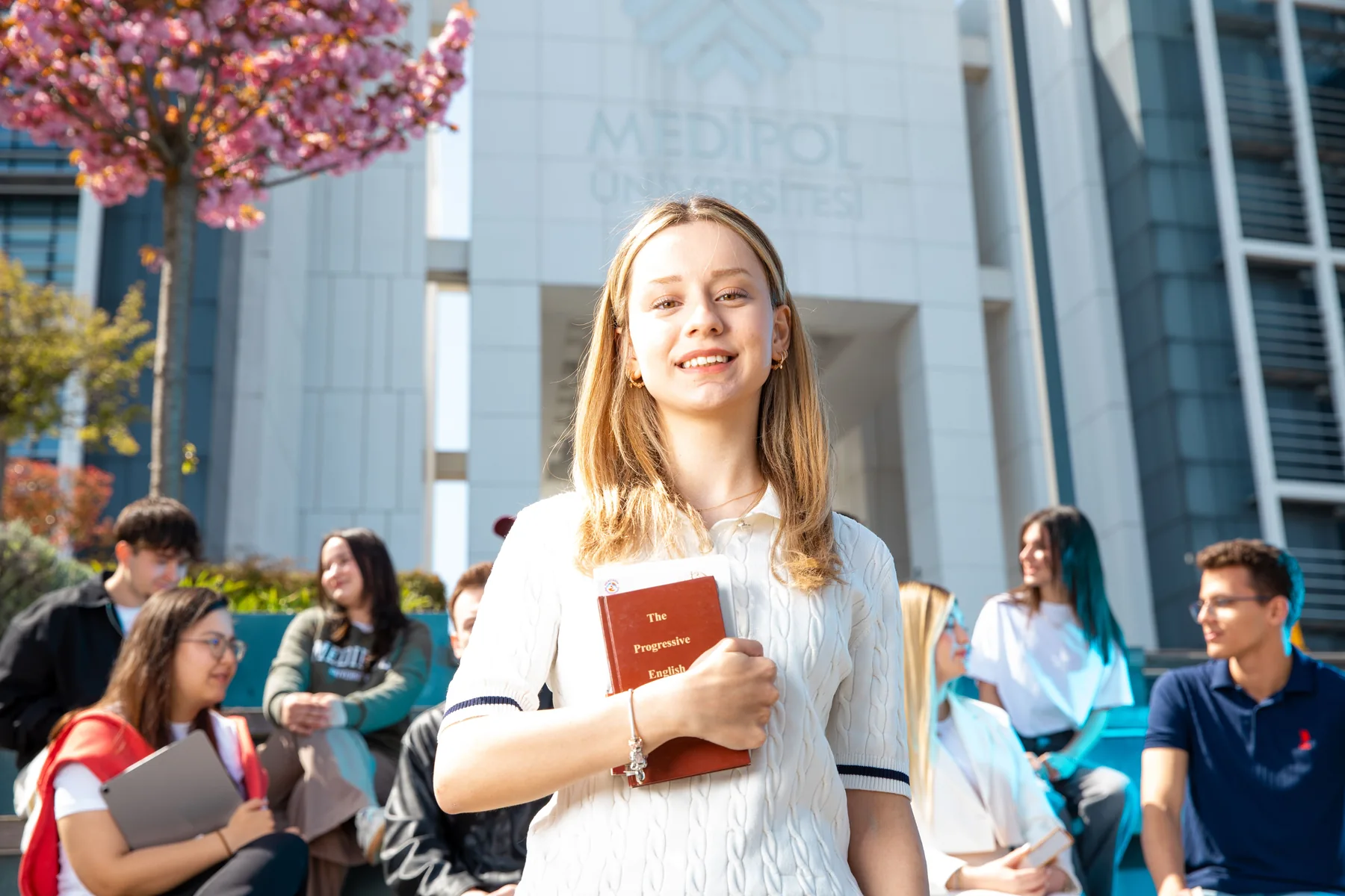 Students enjoying university life